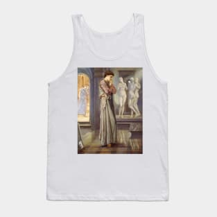 Pygmalion and the Image The Heart Desires by Edward Burne-Jones Tank Top